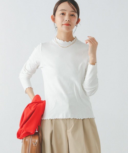 GLOBAL WORK（グローバルワーク） tシャツ Beauteeメローリブ長袖