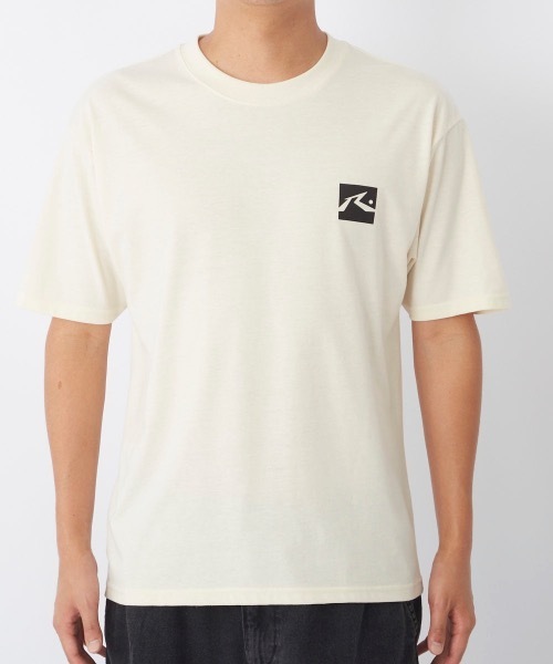 RUSTY（ラスティ） tシャツ 「RUSTY/ラスティー」半袖ロゴTシャツ