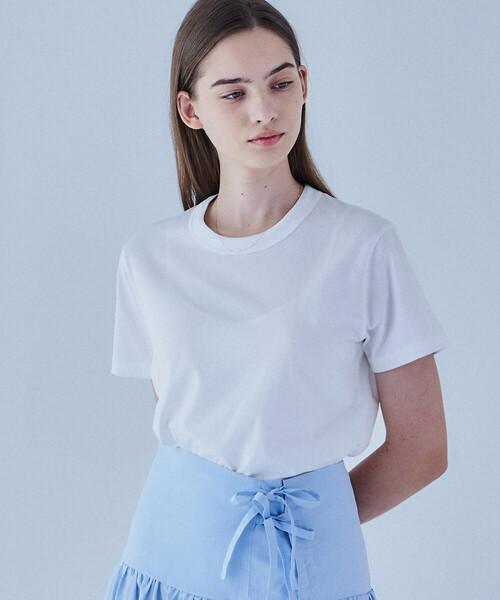 tシャツ handvaerk | 60/2 マイクロTシャツ SOLID WOMEN レディース