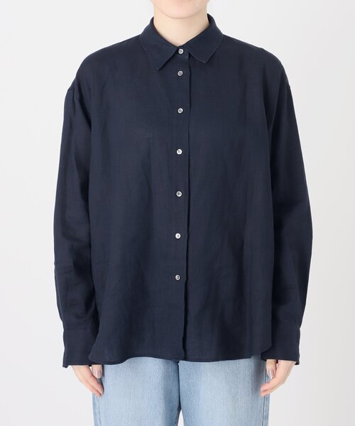 【今期・完売・未使用・紙タグ付】IENAのウォッシャブル リネン2WAY シャツ イエナ IENA 《追加》ウォッシャブル リネン2WAY シャツ