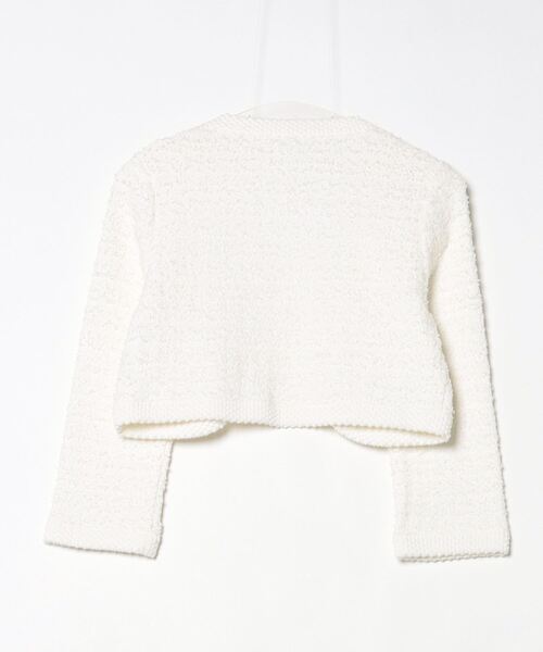 「FOXEY BOUTIQUE」 ボレロ 40 ホワイト レディース_画像2