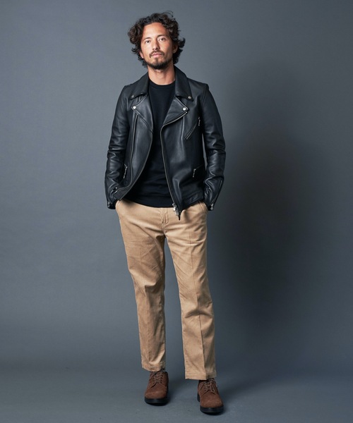 Magine（マージン） ライダースジャケット 44 ブラック メンズ