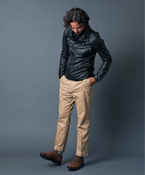 Magine シングルライダース Magine（マージン） ライダースジャケット 44 ブラック メンズ