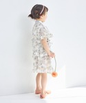 甚平 浴衣 「リンクコーデ」フリルガールズ甚平...の詳細画像4