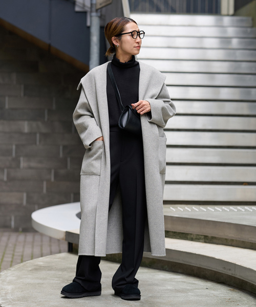 FRAMeWORK（フレームワーク） コート 38 モカ レディース : ZOZOTOWN