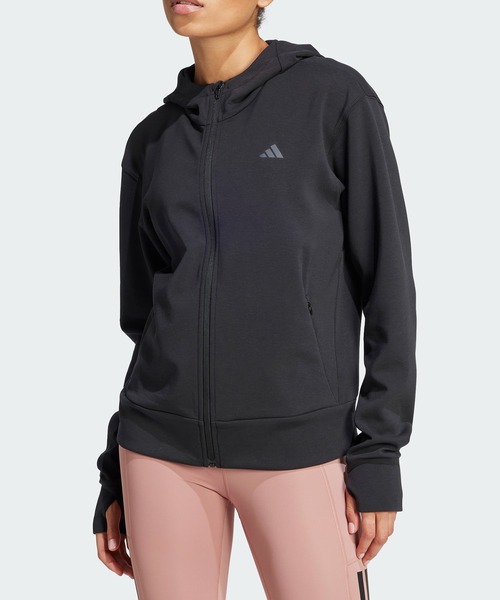 パーカー Designed 4 Training フルジップ フーデッドスウェットシャツ / アディダス adidas レディース
