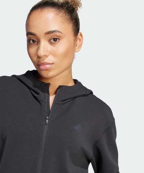 パーカー Designed 4 Training フルジップ フーデッドスウェットシャツ / アディダス adidas レディース adidas パーカー Designed 4 Training フルジップ フーデッド