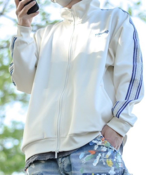 THRASHER（スラッシャー） ジャージ ジャージライントラックジャケット
