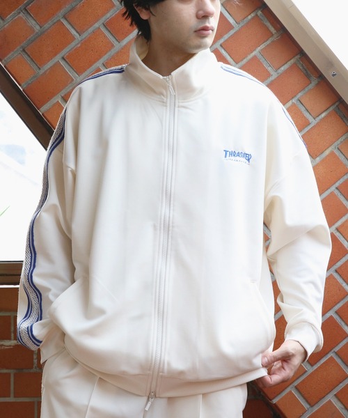 THRASHER（スラッシャー） ジャージ ジャージライントラックジャケット