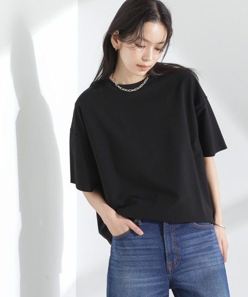 tシャツ 「MC」coveross(R)ツイル調 冷感プレーティング天竺Tシャツ レディース