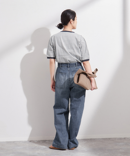 THE NEWHOUSE（ザニューハウス） ワイドパンツ ジーンズ デニム デニム