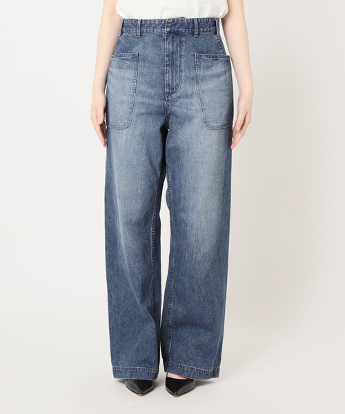THE NEWHOUSE ザニューハウス デニム 別注》【THE NEWHOUSE/ザ ニューハウス】WORK JEAN：デニム