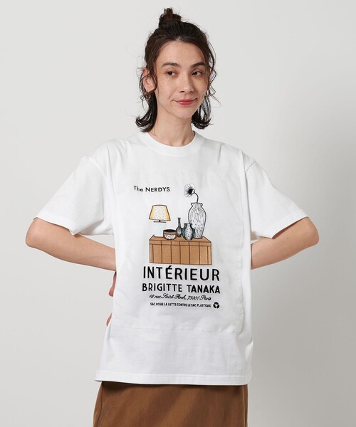 NERDY tシャツ 「別注」「THE NERDYS×BRIGITTE TANAKA」ショート