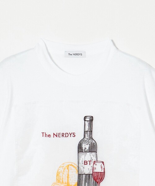 tシャツ 「別注」「THE NERDYS×BRIGITTE TANAKA」ショートスリーブ Tシャツ レディース セール】【別注】＜THE NERDYS×BRIGITTE TANAKA＞ショート