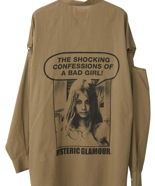 HYSTERIC GLAMOUR（ヒステリックグラマー） ブラウス シャツ SHOCKING