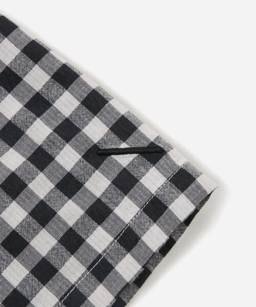 新品Hester Gingham Check Shirt Beige シャツ Hester Gingham Check SS Shirt | Saturdays NYC