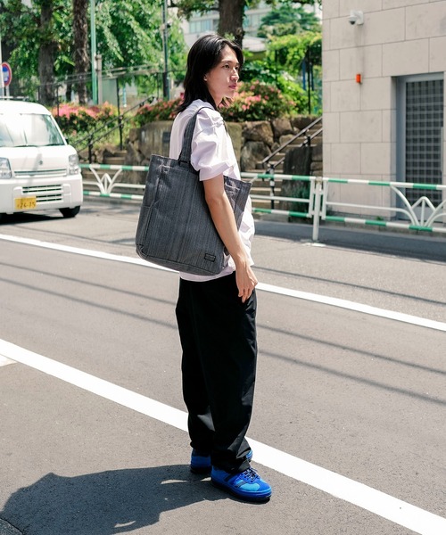 JEANS MATE（ジーンズメイト） トートバッグ 大きめ 「NEVEREND/ネバー