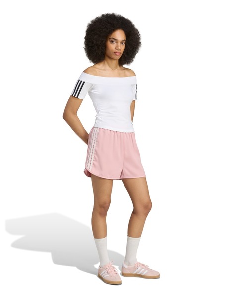 ★adidas originals★W RUFFLE SHORTS★追跡可 Ruffle Shorts by adidas Originals Online | THE ICONIC | New
