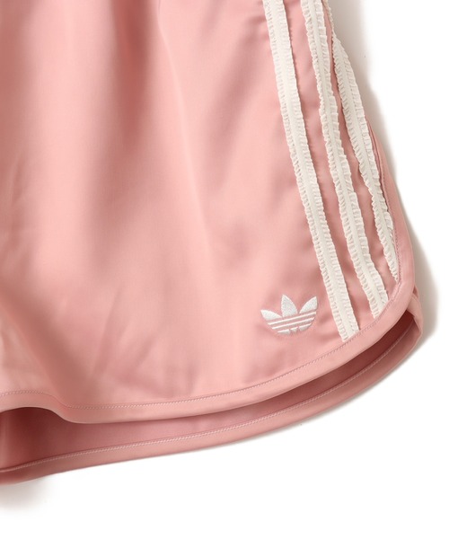 adidas パンツ RUFFLE SHORTS / アディダス サテン ショーツ
