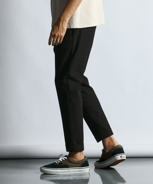 スラックス MONSTER STRETCH CHINO SLACKS：モンスターストレッチ チノクロス スラックス メンズの画像