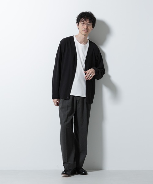 NANO universe パンツ サッカータックイージーパンツ