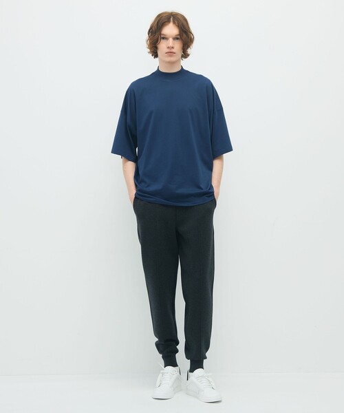 【美品】CABaN黒 クロップド長袖Tシャツ CRONOS SHOULDER REGION LINE LONG SLEEVE T 【BLACK】