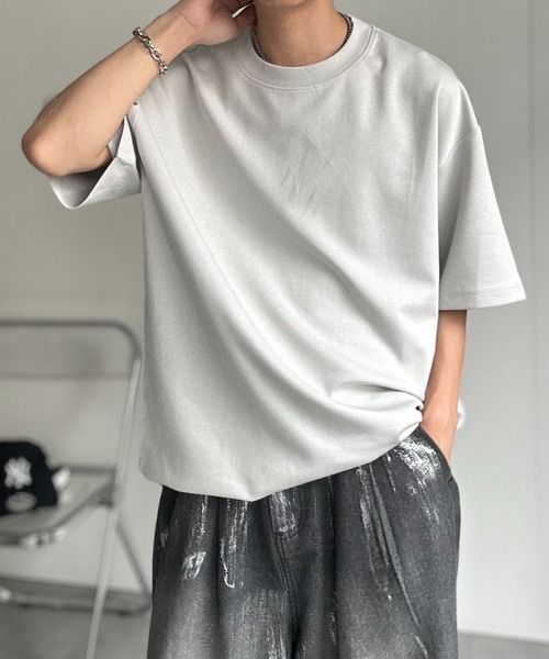 CREARE -LINO- tシャツ ベーシック半袖Tシャツ/カットソー メンズ