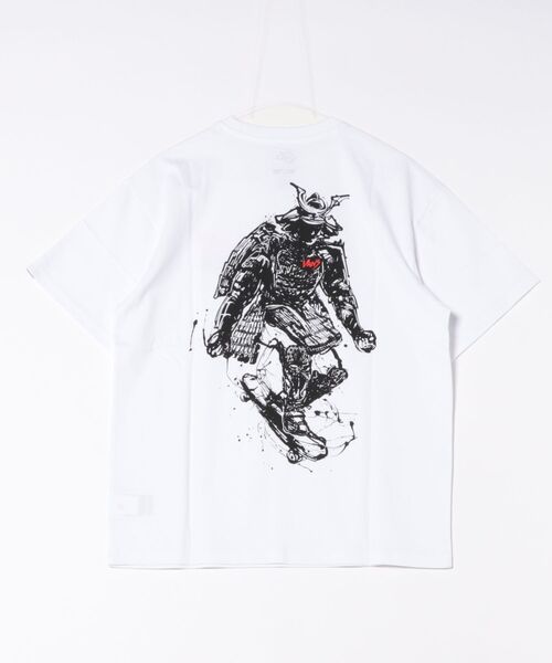 【VANS】 ヴァンズ SAMURAI SS TEE White 国内発送 VANS tシャツ ヴァンズ SAMURAI SS TEE ショートスリーブ