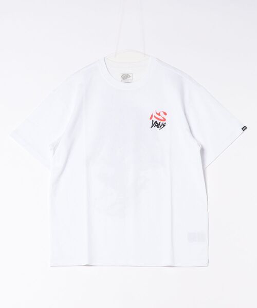 【VANS】 ヴァンズ SAMURAI SS TEE White 国内発送 VANS tシャツ ヴァンズ SAMURAI SS TEE ショートスリーブ