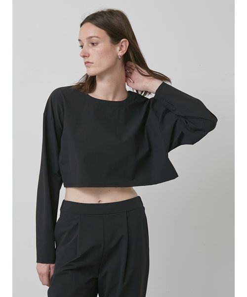 tシャツ 「S/S(エスバイエス)」2WAYトップス「ウォッシャブル・UV・接触冷感」 レディース