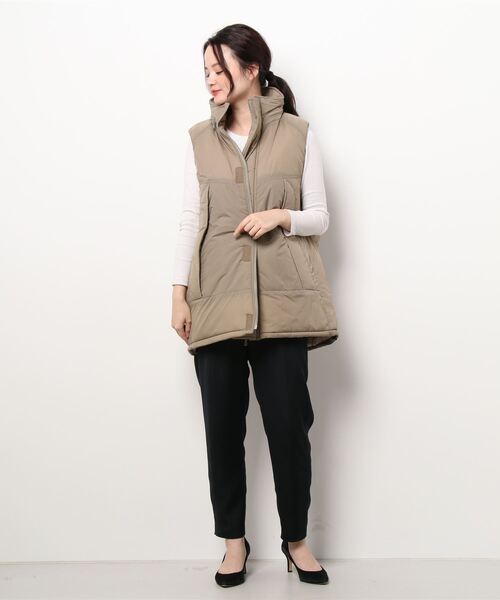 フレームワークWILDTHINGS別注モンスターパーカーベスト　ベージュ FRAMeWORK（フレームワーク）の「【WILDTHINGS】別注モンスター