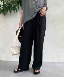 パンツ メランジスラブワイドパンツ レディース｜ZOZOTOWN Yahoo!店