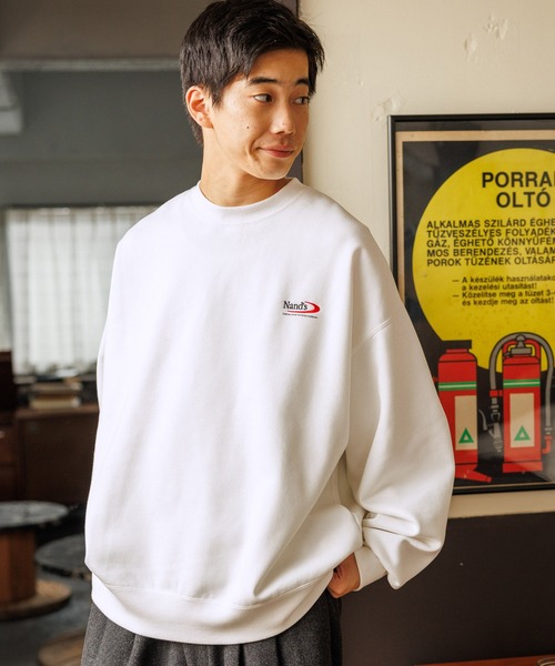 niko and…（ニコアンド） スウェットカットソー BIG(L) グリーン