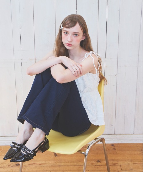 Heather（ヘザー） ジーンズ デニム デニムパンツ 「脚長×美脚を叶える