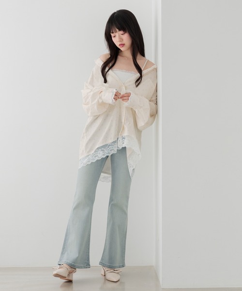 Heather（ヘザー） ジーンズ デニム デニムパンツ 「脚長×美脚を叶える