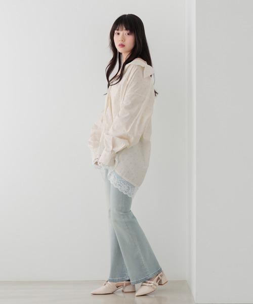 Heather（ヘザー） ジーンズ デニム デニムパンツ 「脚長×美脚を叶える
