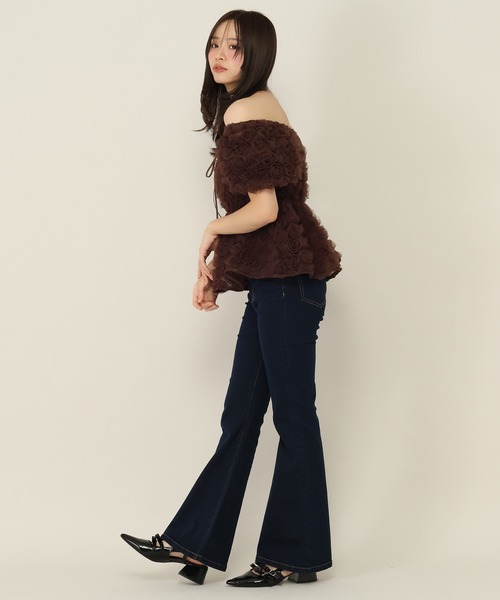 Heather（ヘザー） ジーンズ デニム デニムパンツ 「脚長×美脚を叶える