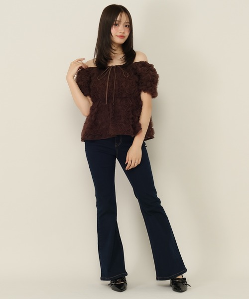 Heather（ヘザー） ジーンズ デニム デニムパンツ 「脚長×美脚を叶える