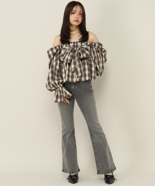 Heather（ヘザー） ジーンズ デニム デニムパンツ 「脚長×美脚を叶える