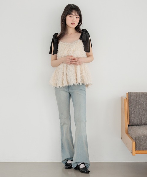 Heather（ヘザー） ジーンズ デニム デニムパンツ 「脚長×美脚を叶える