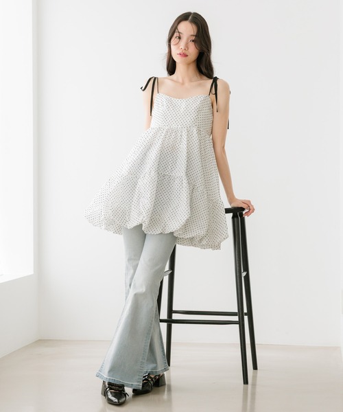 ヘザー 試着のみ 美品 HeatherISKOフレアデニムパンツ　575793 Heather（ヘザー） ジーンズ デニム デニムパンツ 「脚長×美脚を叶える
