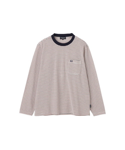McGREGOR（マックレガー） tシャツ クルーミジンボーダーロンT メンズ