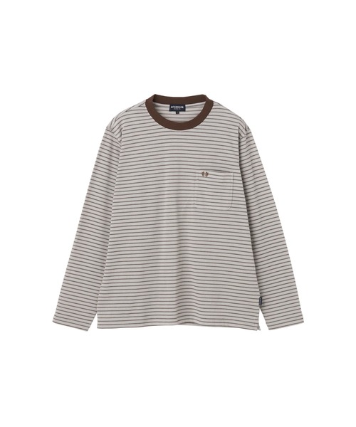 McGREGOR（マックレガー） tシャツ クルーミジンボーダーロンT メンズ