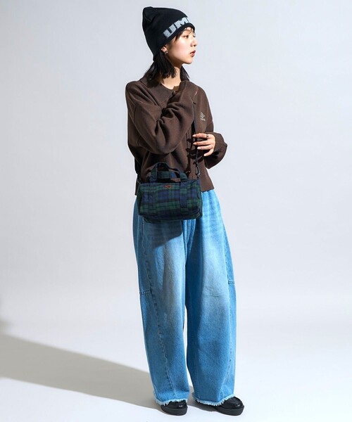umbro（アンブロ） ショルダーバッグ SP flannel Mini Boston Bag/別注