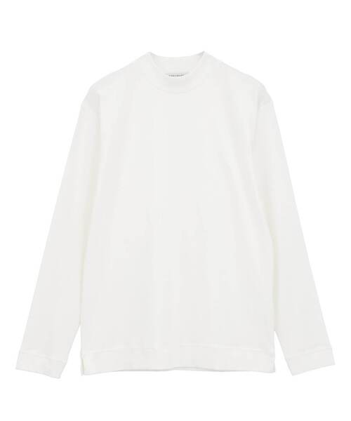 MEN'S MELROSE tシャツ スビンプラチナムモックネックTシャツ メンズ