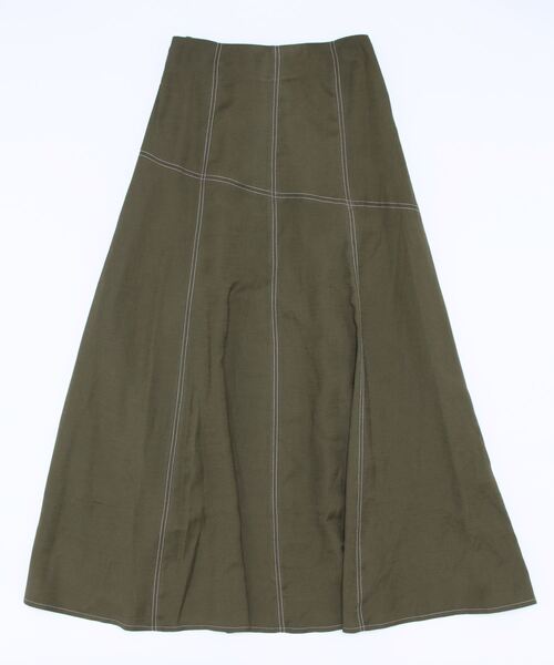 「A part by」 フレアスカート FREE カーキ レディース_画像2