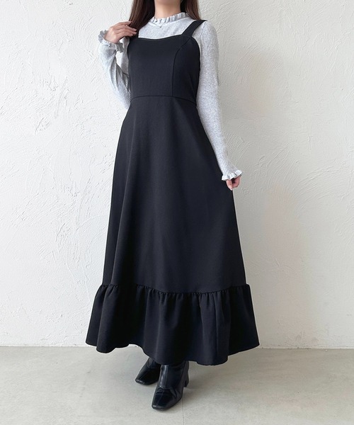 apres jour（アプレジュール） ワンピース ティアードキャミワンピース