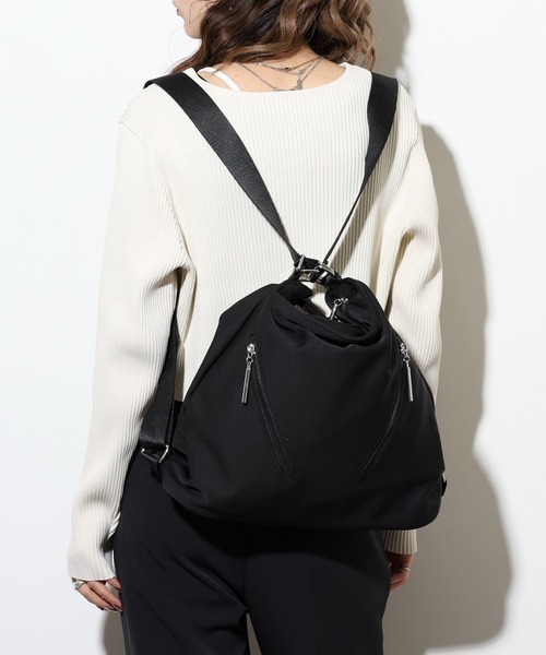 2WAYナイロンバックパック 撥水加工】2WAY ナイロン リュック / 23区 | ファッション通販 【公式