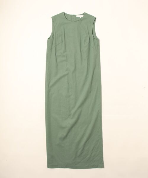 「URBAN RESEARCH」 ノースリーブワンピース 38 ミント レディース_画像2