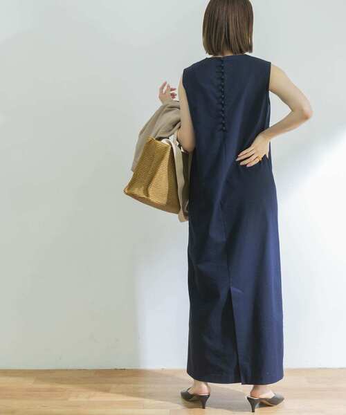 「URBAN RESEARCH」 ノースリーブワンピース 38 ミント レディース_画像4